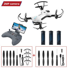 Load image into Gallery viewer, APEX AT-146 Mini Camera Drone with HD Camera RC Quadcopter 720P Wide Angle WIFI FPV Altitude Hold Headless Mode Foldable Arm