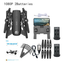 Load image into Gallery viewer, CSJ GPS WIFI FPV Drone With Camera HD 1080P 18mins Flight Time RC Drone S166GPS Quadcopter Selfie Dron Toys With Three Batteries