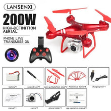 Load image into Gallery viewer, New Hot LF608 Wifi FPV RC Drone Quadcopter with 0.3MP/2.0MP/5.0MP  Camera Freeshipping