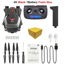 Load image into Gallery viewer, SG906 Mini drone GPS 5G WIFI FPV RC Drone 4K Brushless Selfie Drones with Camera HD Quadcopter Foldable Dron VS F11 CG033 H117S