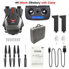 Load image into Gallery viewer, SG906 Mini drone GPS 5G WIFI FPV RC Drone 4K Brushless Selfie Drones with Camera HD Quadcopter Foldable Dron VS F11 CG033 H117S