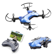 Load image into Gallery viewer, APEX AT-146 Mini Camera Drone with HD Camera RC Quadcopter 720P Wide Angle WIFI FPV Altitude Hold Headless Mode Foldable Arm